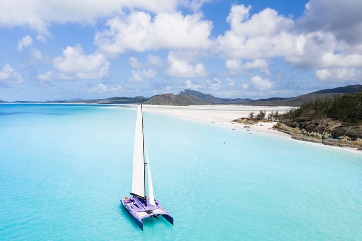 Whitehaven Beach Camira Sailing Full Day Adventure from Airlie Beach