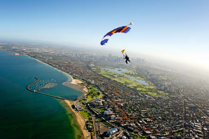 Tandem Skydive Over Great Ocean Road