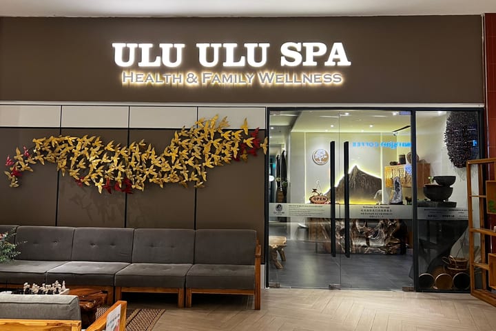 Ulu Ulu Spa di Kota Kinabalu (The Shore)