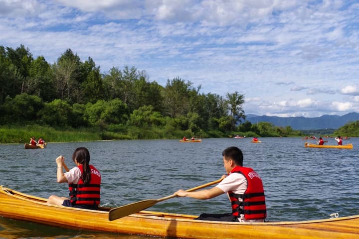 Chuncheon Jungdo Mulle-gil Canoe Experience near Seoul