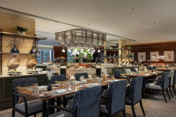 香港文华东方酒店自助餐 Mandarin Oriental丨快船廊 The Clipper Lounge丨自助晚餐