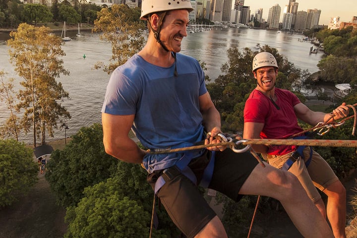 Abseil Brisbane's Kangaroo Point Cliffs