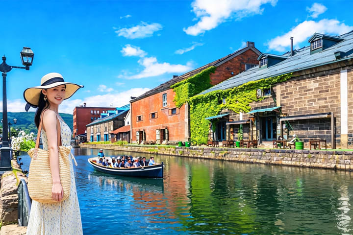 Tur sehari di Hokkaido: Lembah Neraka Noboribetsu·Danau Toya·Kanal Romantis Otaru (Keberangkatan dari Sapporo)