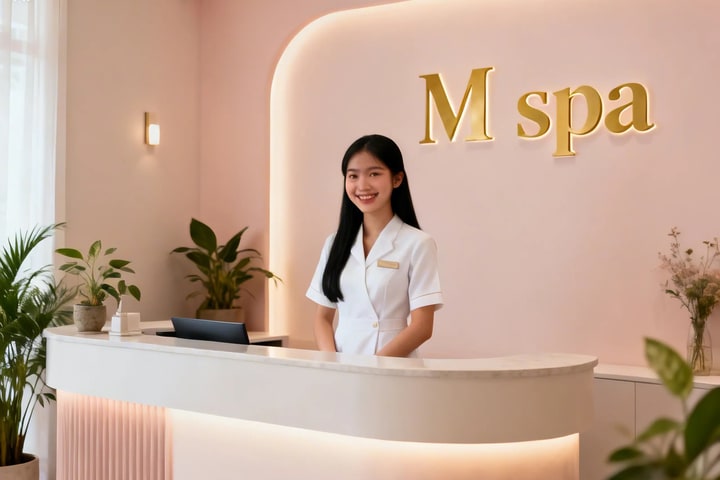 会安M Spa水疗按摩、美甲及洗发体验