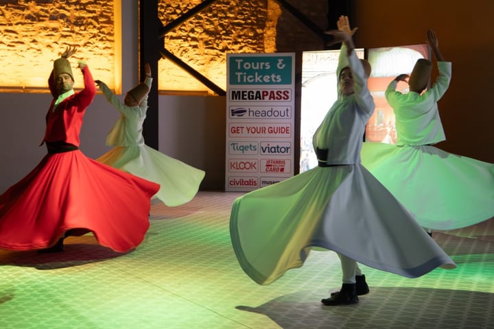 Whirling Dervish Ceremony Ticket in Istanbul