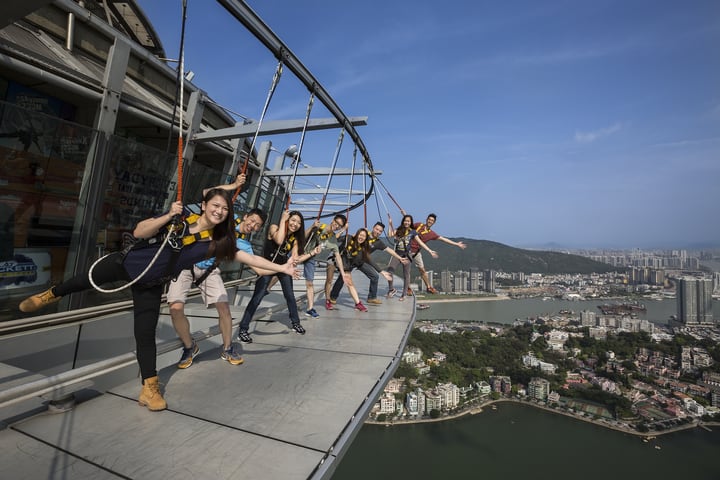 澳门塔空中漫步体验（含免费入场）