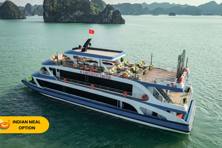 Amethyst Luxury Day Cruise: Ha Long Bay dengan Sung Sot & Ti Top