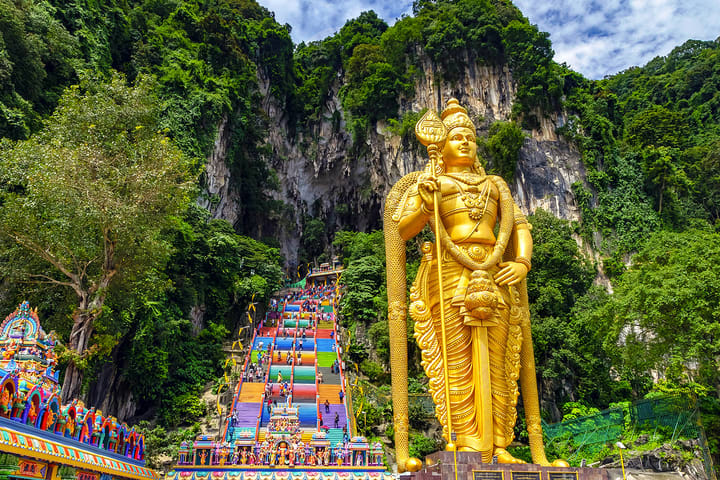 Tur Pribadi Setengah Hari Suaka Gajah & Gua Batu Kuala Lumpur
