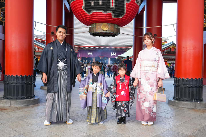 Tokyo Kimono Rental Experience & Family•Children•Lovers & Photography (Asakusa Ai Wafuku)