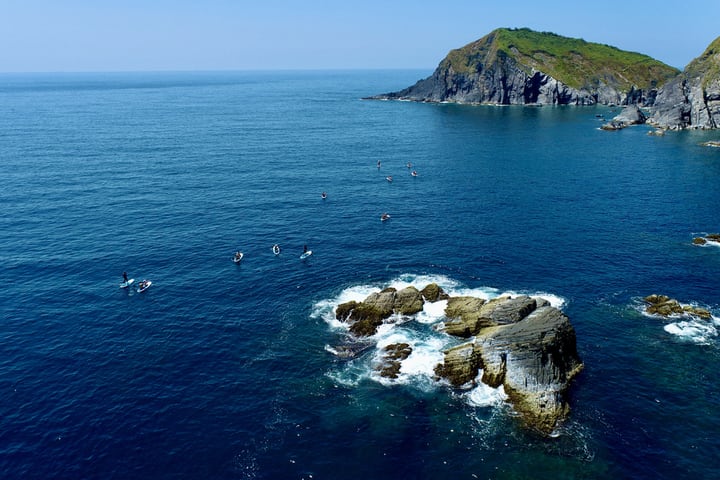Yilan SUP: Walker Southern Ao Tofu Cape Houhoubi Secret Seascape SUP Paddleboarding/Kayaking Experience