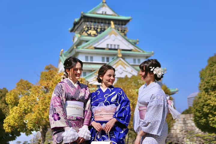 Osaka Castle Photo Shoot Experience