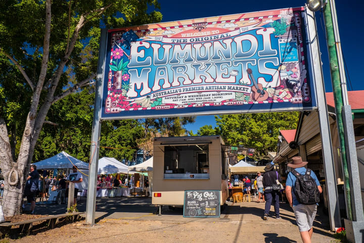 阳光海岸尤姆迪市集（Eumundi Markets）之旅