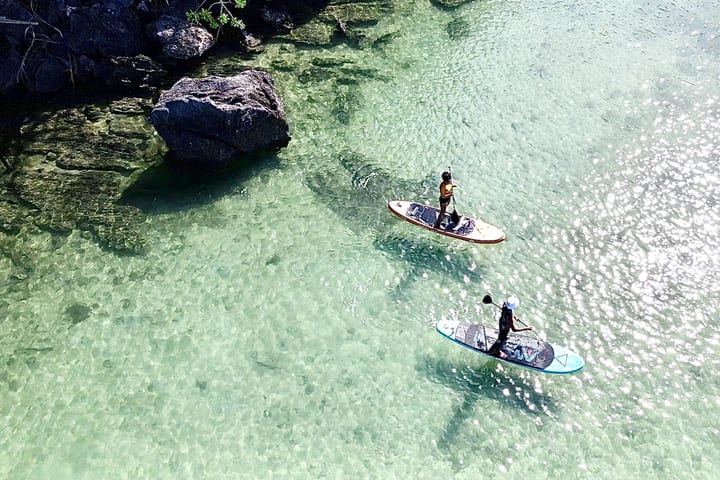 丹绒鲁（Tanjung Rhu）立式桨板和浮潜探险，兰卡威