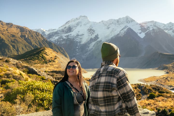Tur Mount Cook, Danau Pukaki, dan Pegunungan Alpen Selatan