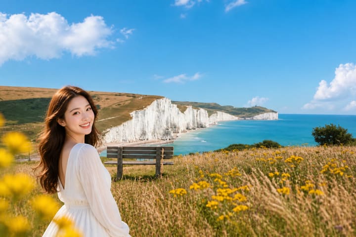 Tur Sehari Seven Sisters dan Brighton Pier dari London dengan Pemandu Berbahasa Mandarin