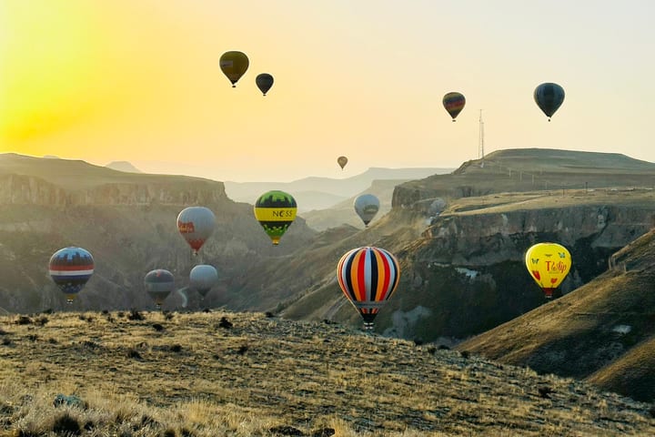 Soganli Valley Hot Air Balloon Tour at Sunrise in Cappadocia