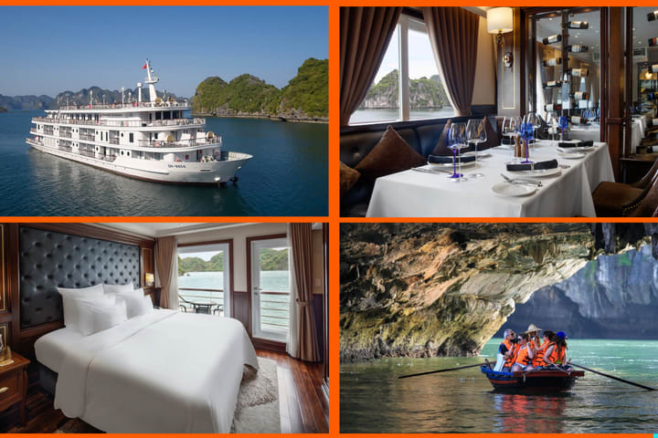 Paradise Elegance 2D1N Cruise: Ha Long Bay with Sung Sot & Ti Top