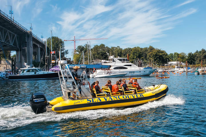 Tur Perahu Kota dan Alam di Vancouver