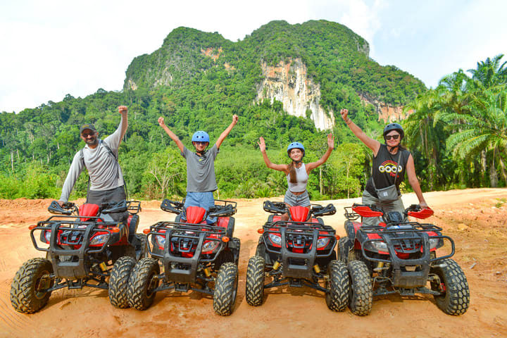 Krabi ATV Adventure: Jalur Pemandangan Indah dan Jalan Off-Road yang Mendebarkan