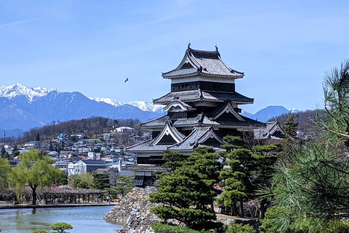Tur Jalan Kaki Berpemandu Setengah Hari Kota Matsumoto Castle