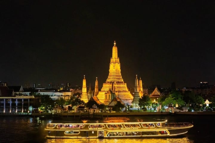 Meridian Dinner Cruise di Bangkok