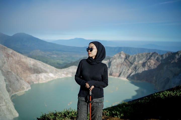 从外南梦出发的伊真火山健行体验