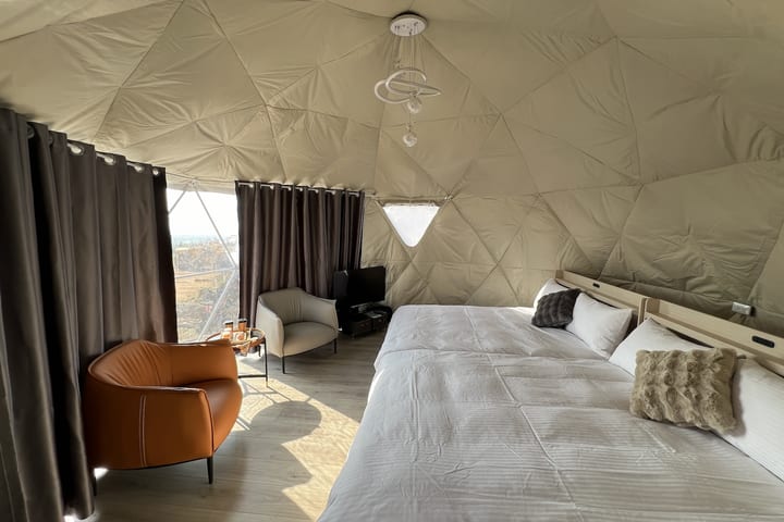 Camping di Chiayi｜Kembali ke Alam｜Pengalaman Glamping Mewah Satu Malam dengan Makan