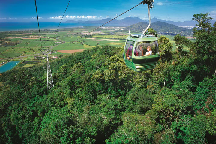 Skyrail & Train Kuranda Tour, Palm Cove stop over, from Port Douglas