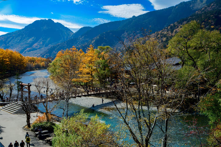 Dari Nagoya; tur bus satu hari ke Kamikochi