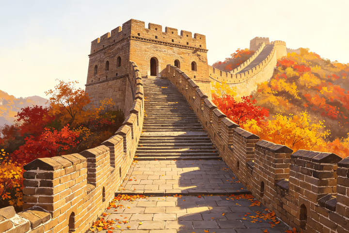 Tur sehari ke Tembok Besar Mutianyu Beijing + Istana Musim Panas