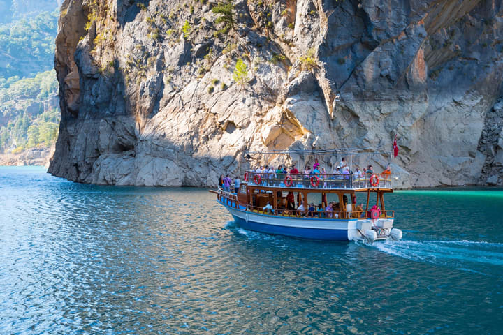 Antalya Green Canyon Full-Day Cruise with Swims