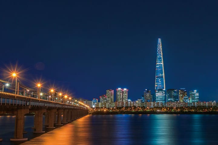首尔蚕室Eland汉江游览船