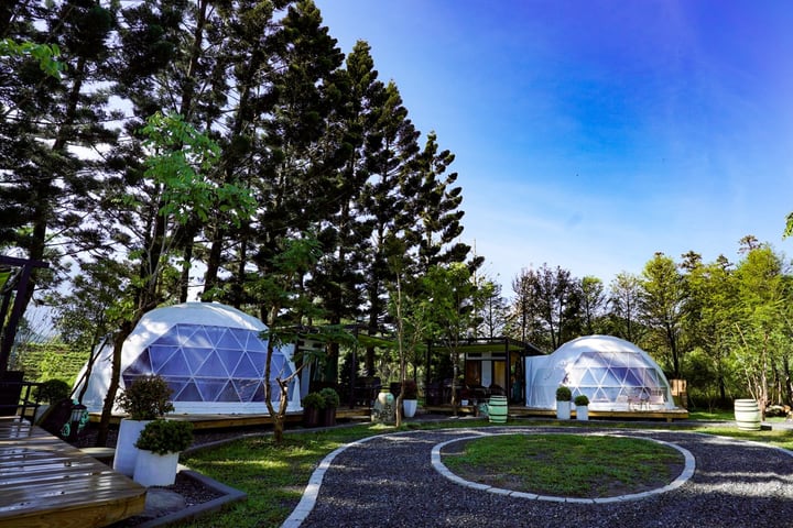 Berkemah di Nantou | BALAN HILL GLAMPING | Pengalaman Glamping Mewah dengan Satu Malam Tiga Kali Makan