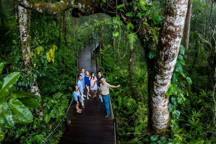 Tur Sehari Terpandu Kuranda, Skyrail, dan Kereta Api Pemandangan dengan Transfer