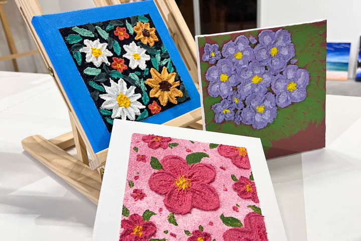 Sand Art Painting Workshop at Loft Johor Bahru