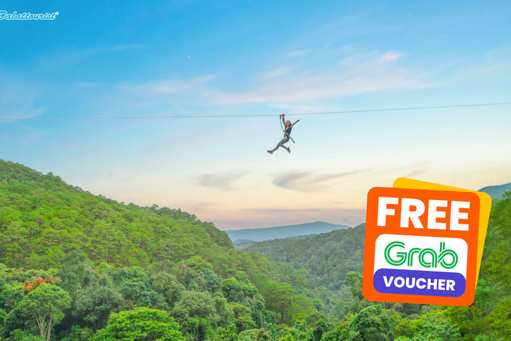 High Rope Course Adventure in Da Lat