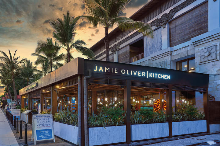 Bersantap di Jamie Oliver Kitchen Kuta Bali