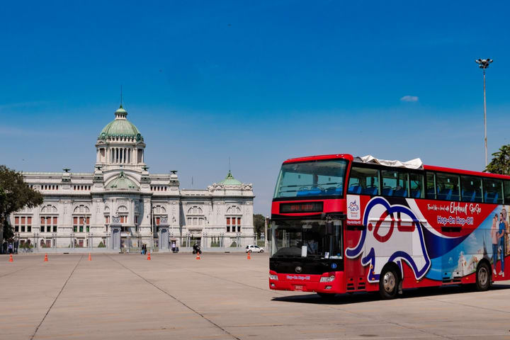Bangkok Hop-On Hop-Off Bus Tour oleh Elephant Bus Tours