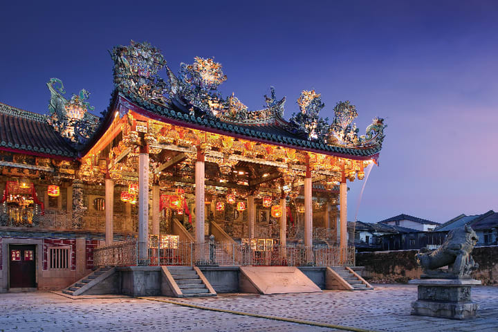 Leong San Tong Khoo Kongsi di Penang Georgetown