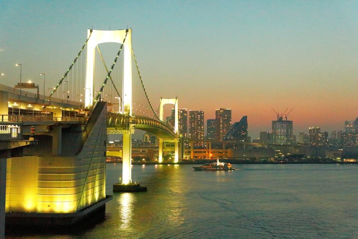 东京湾交响乐号夕阳晚餐游船之旅