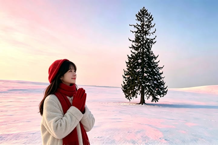 北海道冬季热门打卡 | 旭山动物园・白须瀑布・白金青池・美瑛圣诞树一日游 (札幌出发)