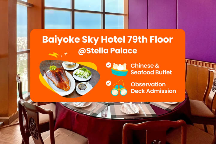 Baiyoke Sky Hotel 79th Floor Stella Palace dengan Tiket Observation Deck di Bangkok