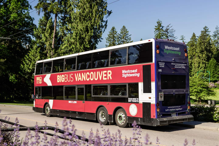 Vancouver Hop-On Hop-Off Sightseeing Bus Pass