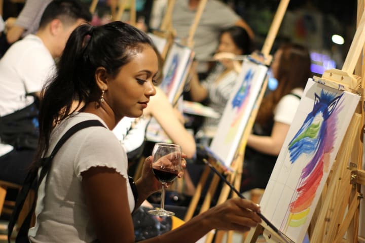 Sip and Paint Experience in Kuala Lumpur