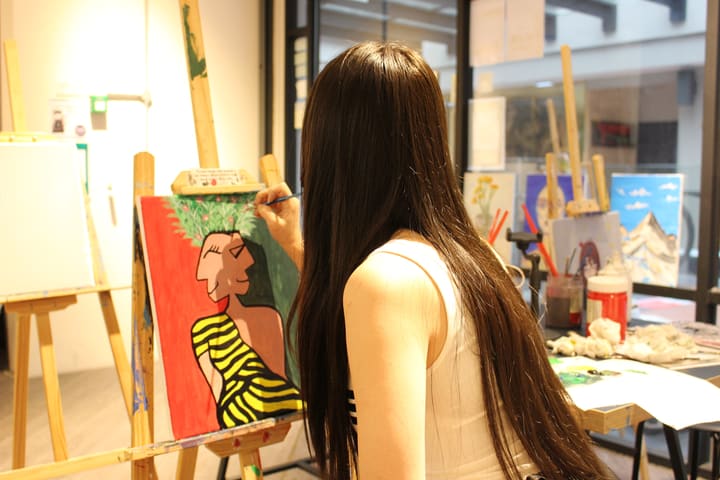 Art Core Desa Parkcity 的艺术课程与绘画体验