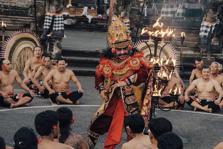 Tiket Kecak and Fire Dance Show di Ubud Bali