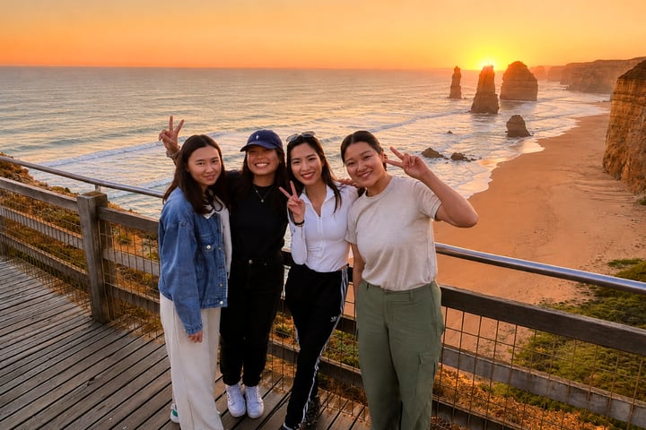 Great Ocean Road Sunset Tour w/ 12 Apostles & Fewer Crowds