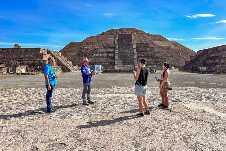 Tur Teotihuacan Akses Awal dengan Pemandu dan Makan Siang (Opsional)