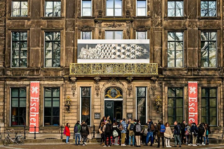 Escher in the Palace ticket in The Hague