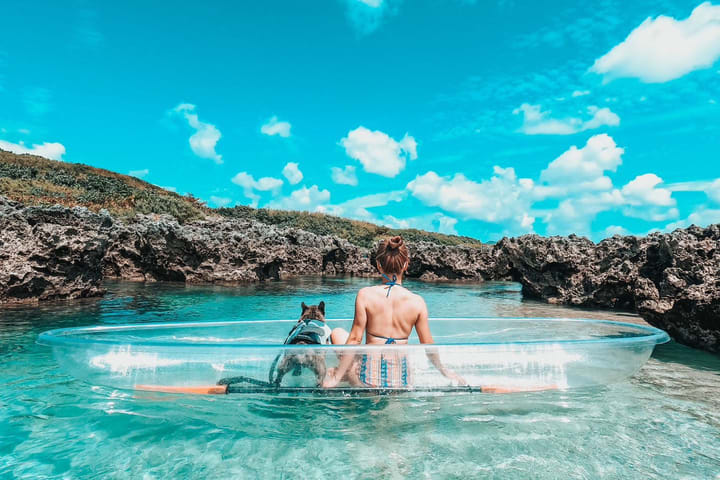Kenting: Esensi Musim Panas - Pengalaman Stand Up Paddle Board Transparan & Kano Transparan
